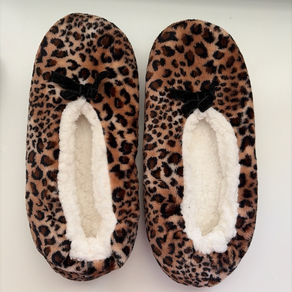 Leopard Print Women's Slippers